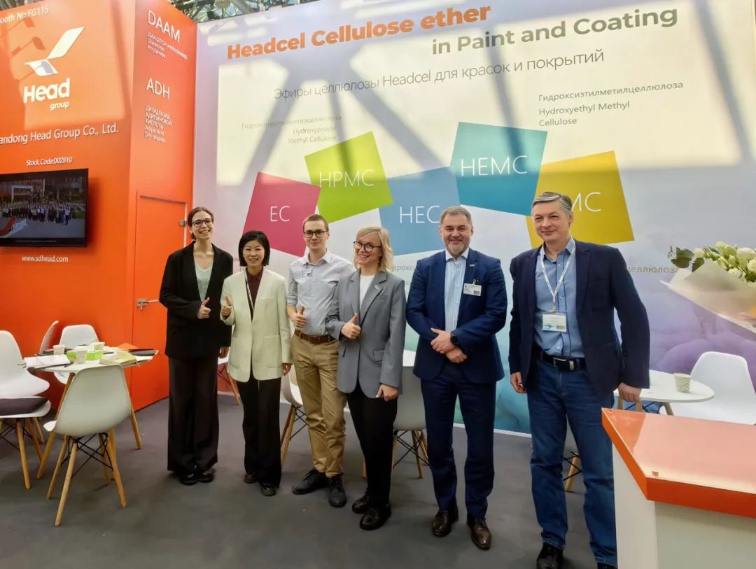 榮耀參展 大放異彩 | 赫達(dá)集團(tuán)精彩亮相俄羅斯涂料展!